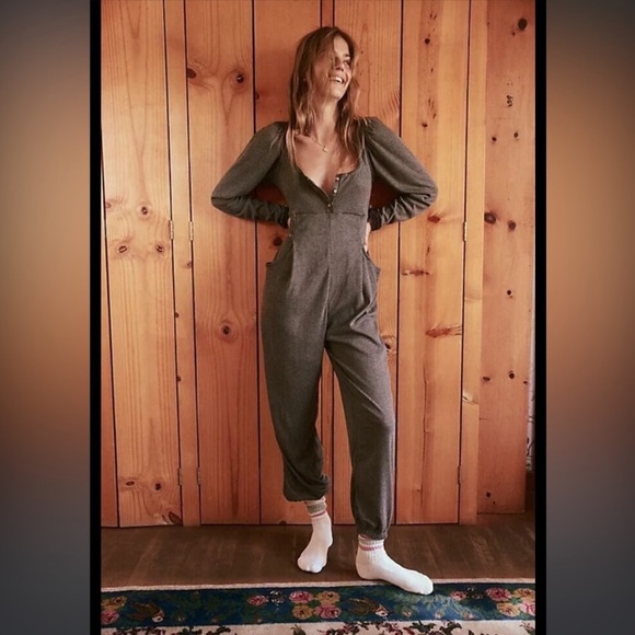 Free People Intimately On Point Onesie Jumpsuit One Piece Romper - Picture 2 of 15